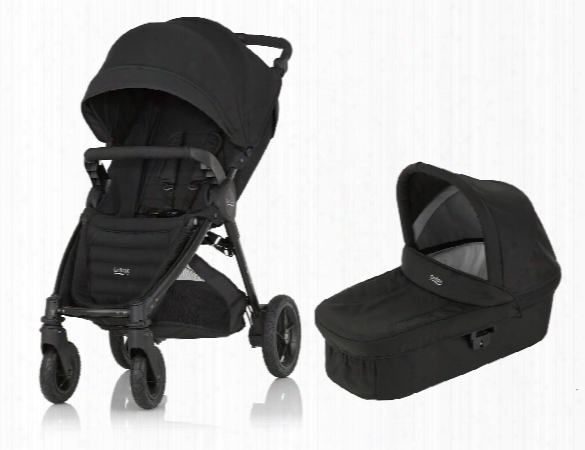 Britax B-motion 4 Plus Incl. Canopy Pack + Hard Carrycot Attachment