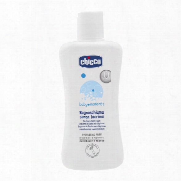 Chicco Baby Moments "no Tears␝ Foam Bath, 0m+, 200ml