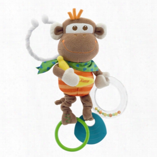 Chicco Vibrating Rattle Monkey