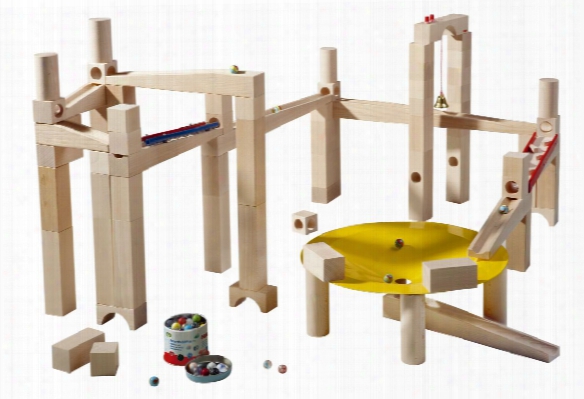 Haba Ball Track Master Building Set