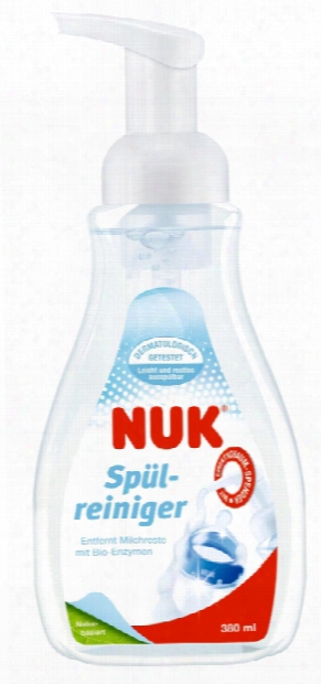 Nuk Baby Bottle Cleanser With Foam Dispensing Nozzle, 380ml