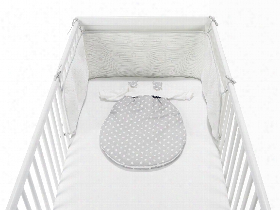 Alvi Cot Bumper Air With Star Print