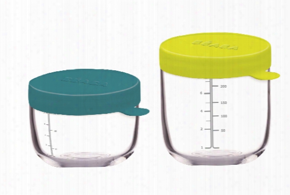 Baba Glass Containers Set, 2 Pieces