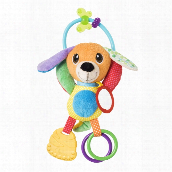 Chicco Baby Senses Clutching Toy Mr Puppy