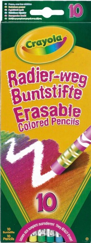 Crayola Erasable Coloured Pencils