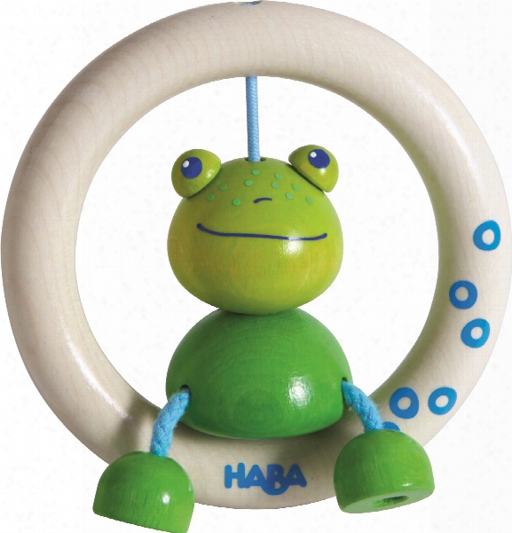 Haba Clutching Toy little Frog␝