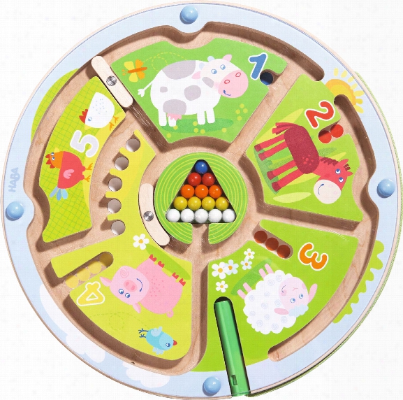 Haba Magnetic Game number Maze␝