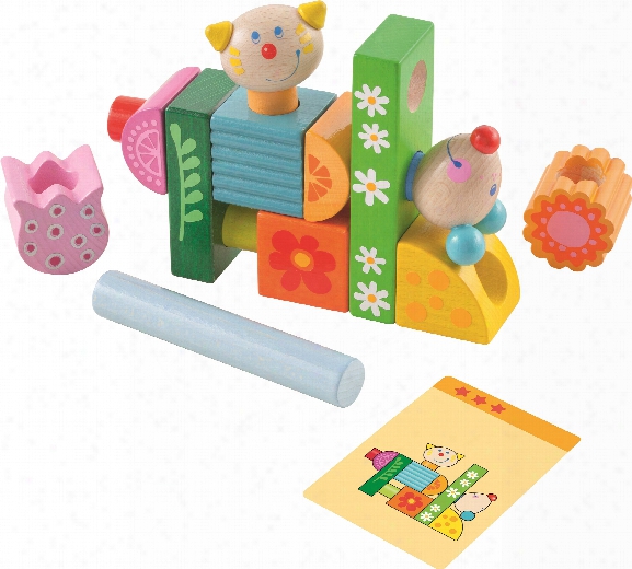 Haba Stacking Game cat And Mouse␝