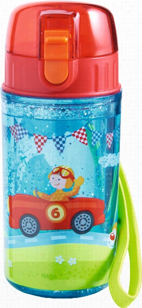 Haba Zippy Cars Glitter Water Bottle