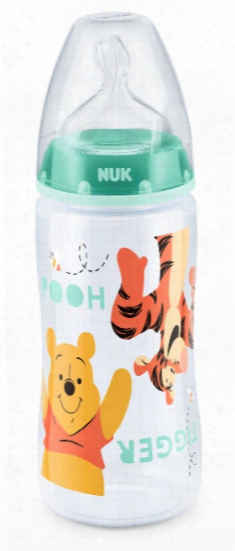 Nuk First Choice Plus Disney Winnie The Pooh Baby Bottle, 300 Ml