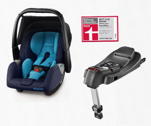 Recaro Infant Car Seat Privia Evo Including Smartclick Base