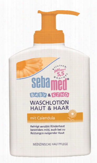 Sebamed Calendula Body & Hair Wash Lotion, 200 Ml