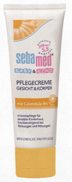 Sebamed Calendula Nurturing Cream For Face & Body, 75 Ml