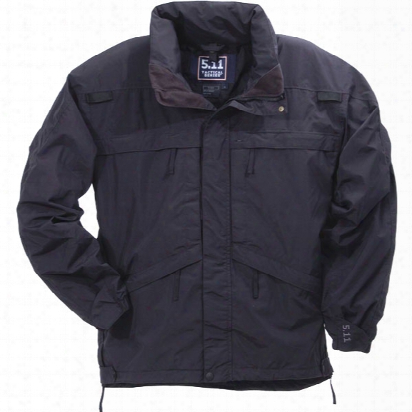 5.11 Tactical 3-in-1 Parka, Xx-large, Black - Black - Male - Excluded