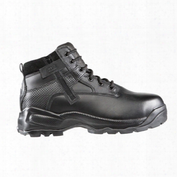 5.11 Tactical 6" A.t.a.c. Shield Side-zip Astm Boots, Black, 10.5, Medium - Black - Unisex - Excluded