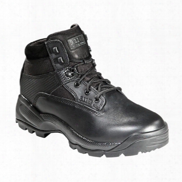 5.11 Tactical 6" A.t.a.c. Side-zip Boots, Black, 10.5w - Black - Female - Excluded