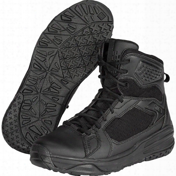 5.11 Tactical Halcyon Patrol Boots, Black, 10.5 Regular - Black - Unisex - Excluded