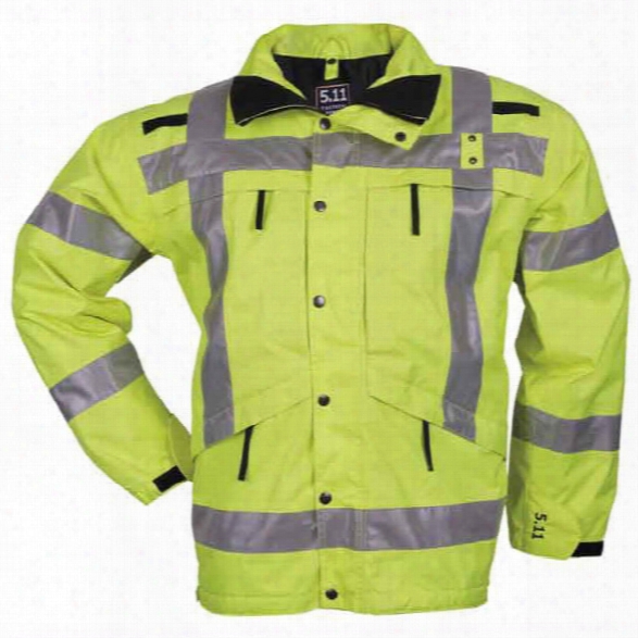 5.11 Tactical High-visibility Parka, High-vis Yellow, Xx-large - Yellow - Male - Excluded