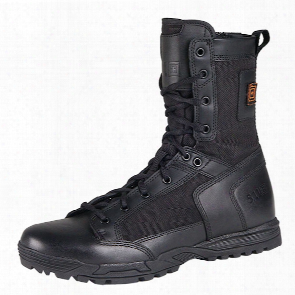 5.11 Tactical Skyweight Sidezip Boot, Black, 10.5 - Black - Male - Excluded