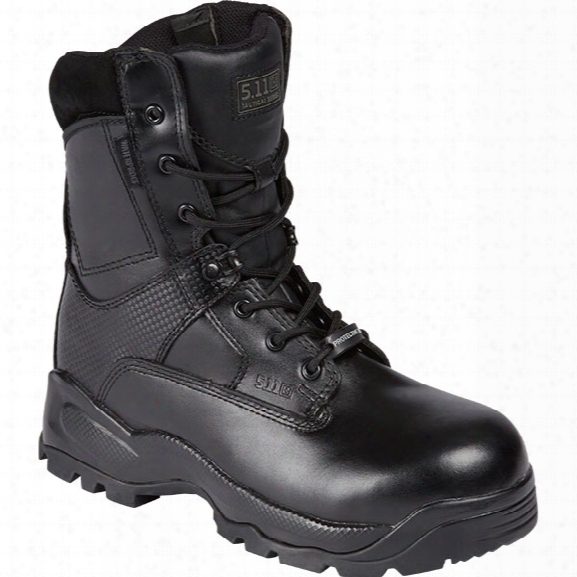 5.11 Tactical Women's A.t.a.c. 8" Shield Boot, Black, 10 Regular - Metallic - Female - Excluded