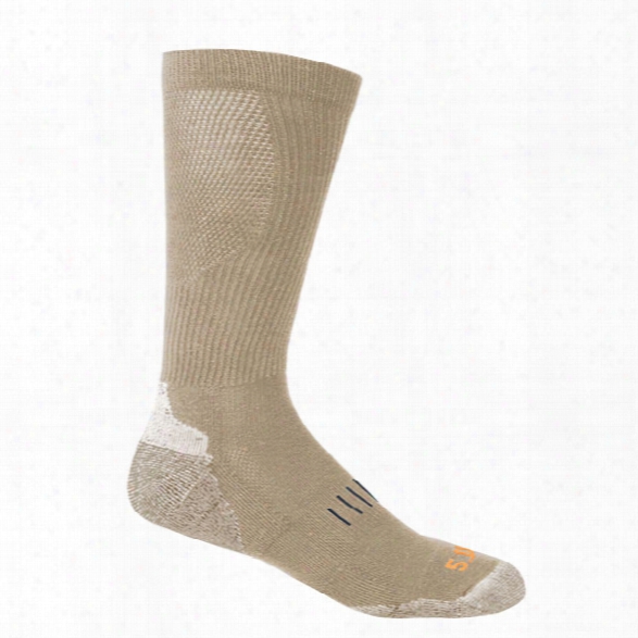 5.11 Tactical Year Round Otc Sock, Coyote, Lg/xl - Copper - Male - Excluded