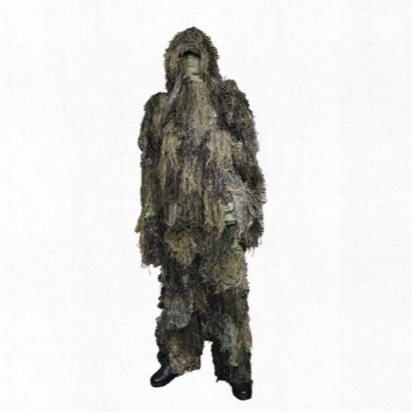 5ive Star Gear Camouflage Ghillie Suit, Woodland, Medium/large - Camouflage - Male - Included