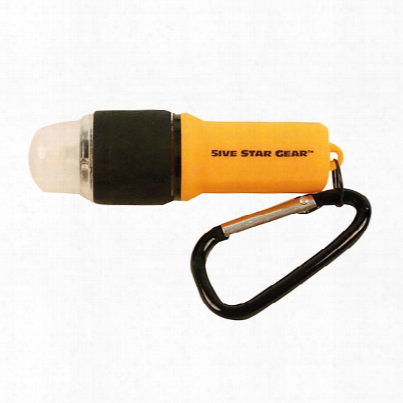 5ive Star Gear Emergency Sos Keychain Light, Orange - Orange - Unisex - Included