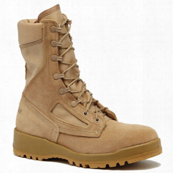 Belleville Hot Weather Steel Toe Boot, Tan, 10.5r - Tan - Male - Included