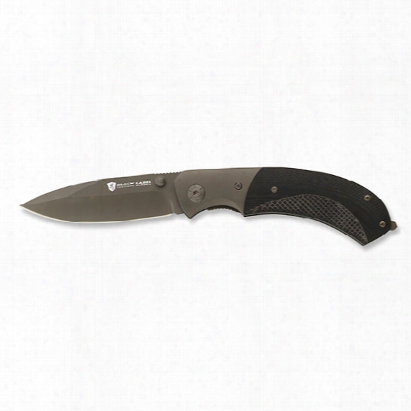Browning Black Label Checkmate Knife, Black - Black - Unisex - Included