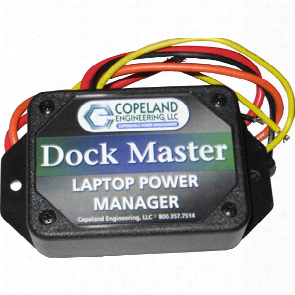 Copeland Engineering Dock Master Laptop Power Manager W/ Software - Male - Included