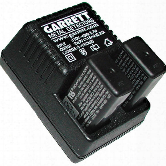 Garrett Recharger Kit, Superwand, Thd And Csi Pro Pointer, 2 Ni-mh Battery & 110 Volt Charger - Male - Included