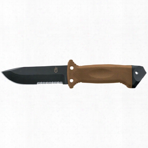 Gerber Lmf Ii Survival Knife W/ Ballistic Nylon Sheath, Coyote Brown - Brown - Unisex - Included