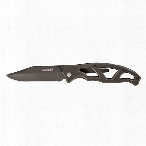 Gerber Paraframe I Folding Knife - Carbon - Unisex - Included