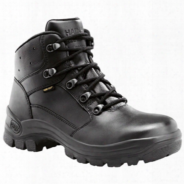 Haix Airpower P7 6" Tactical Boots, Black, 10.5m - Black - Male - Included