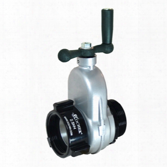 Kochek 09k Gate Valve W/hand Wheel, 2 1/2" Male Outlet X 2 1/2" Nst Threaded Inlet - Male - Included