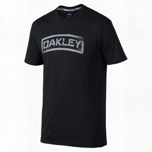 Oakley Tab Tee, Jet Black, 2x-large - Black - Male - Included