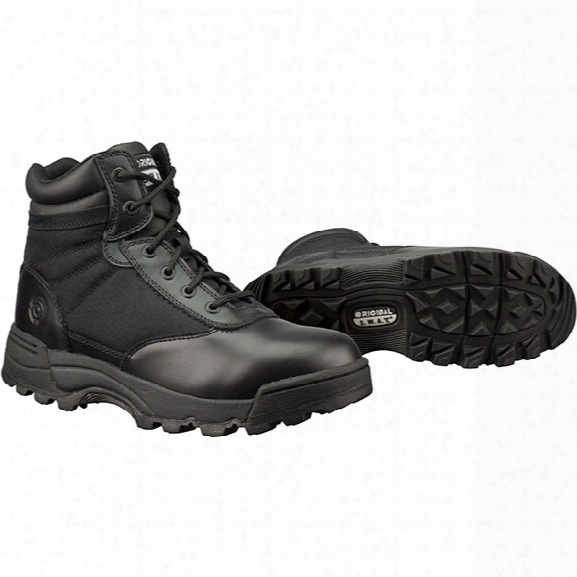 Original S.w.a.t. 6" Classic Boots, Men's, 10.5, Black, Medium - Carbon - Male - Included