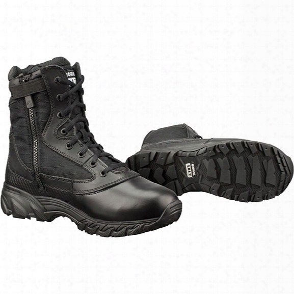 Original S.w.a.t. Chase 9" Tactical Boot, Black, 10.5r, Side Zip - Black - Male - Included