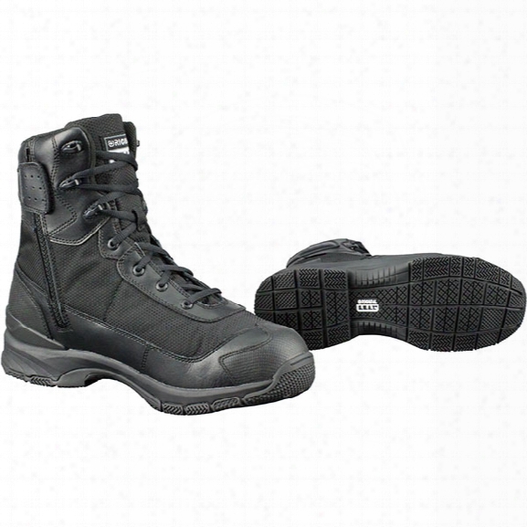 Original S.w.a.t. Women's Hawk 9" Side-zip Waterproof Boot, Black, 10.5 Medium - Black - Male - Included
