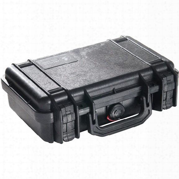 Pelican 1170 Hard Case W/ Foam, Black - Black - Unisex - Included