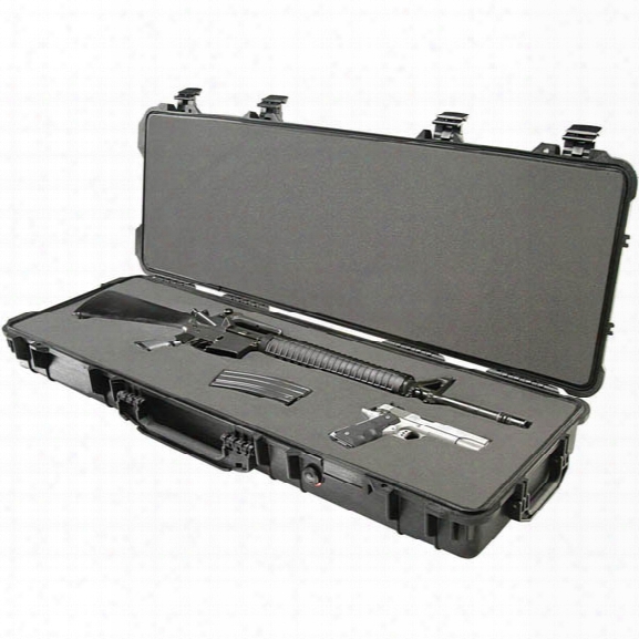 Pelican #1720 Case W/ Wheels, Black - Black - Male - Included