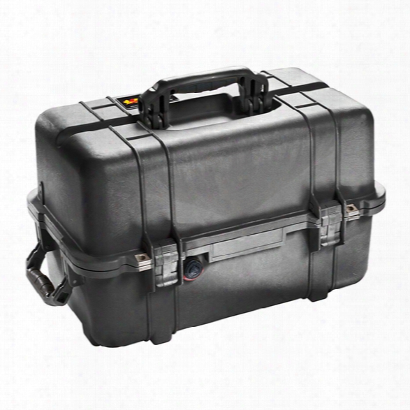 Pelican Ems Case With Organizers And Dividers, Black - Black - Male - Included