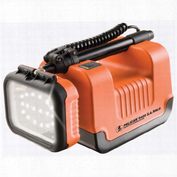 Pelican Remote Area High Flux Led Lighting, Nimh Battery, Orange - Orange - Male - Included