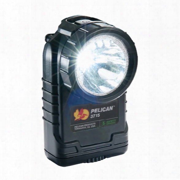 Pelican Right Angle Led 174 Lumens Flashlight, Black - Black - Male - Included