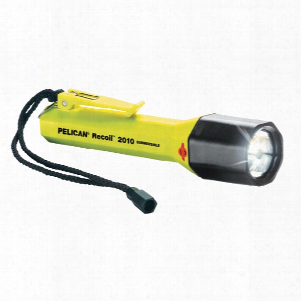 Pelican Saberlote 2010 Recoil Led Flashlight, Yellow - White - Unisex - Included