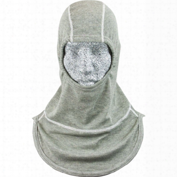 Pgi Cobra Elite Sure-fit Style Fire Hood, Para-tek Fr Tri-blend, Heather Gray - Carbon - Male - Included