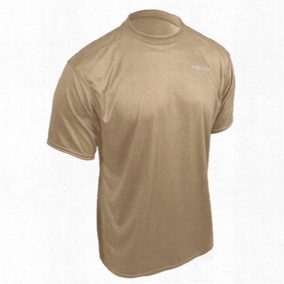 Pgi Driguard Fr Pro Baselayer Short Sleeve Tee, Crewneck, Tan, 2xl - Tan - Male - Included