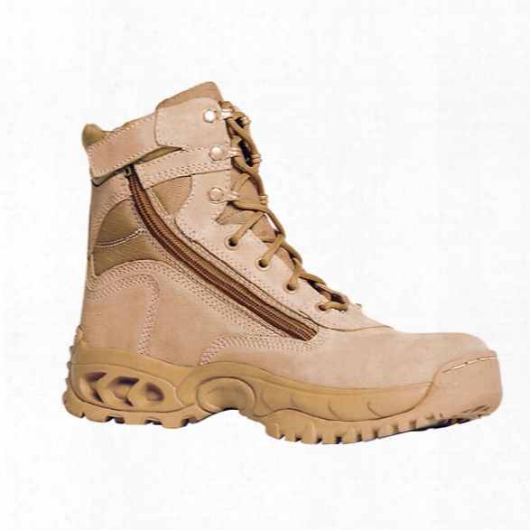 Ridge Outdoors Desert Storm Sidezip Quarter Boot, Sand, 10.5m - Tan - Male - Included