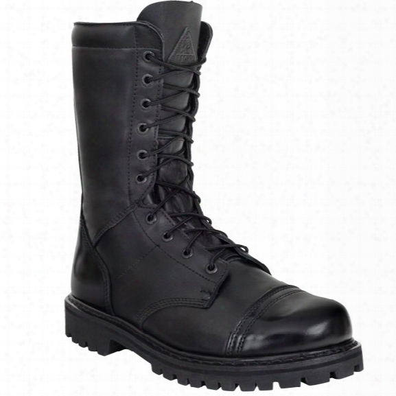 Rocky 10" Waterproof Jump Boot, Black, 10.5m, Side Zip - Metallic - Male - Included