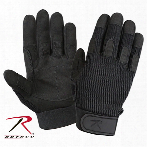 Rothco Lightweight All Purpose Duty Glove, Black, 2x-large - Black - Unisex - Included